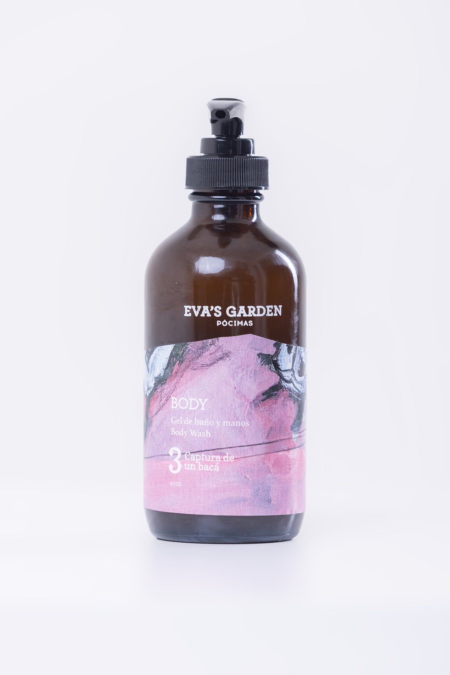 Gel de baño y manos Captura de un Bacá
